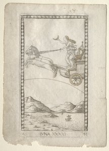 Luna (fra Tarocchi, serie A: Firmaments of the Universe, #41) af Master of the E Series Tarocchi