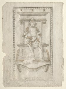 Mars (fra Tarocchi, serie A: Firmaments of the Universe, #45) af Master of the E Series Tarocchi