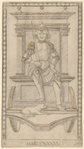 Marte (marts) af Master of the E Series Tarocchi