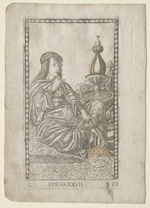 Poesi fra Tarocchi, serie C: Liberal Arts, #27, før 1467.