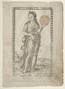 Urania (astronomi) (fra Tarocchi-serien D: Apollo og muserne, #12) af Master of the E Series Tarocchi