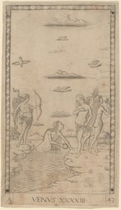 Venus af Master of the E Series Tarocchi