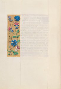 Dronning Isabella den katolske, dronning af Spaniens åbningstider: Fol. 153v, ca. 1500. af Master of the First Prayerbook of Maximillian