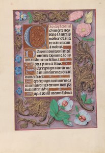 Dronning Isabella den katolske, dronning af Spaniens åbningstider: Fol. 155r, ca. 1500. af Master of the First Prayerbook of Maximillian
