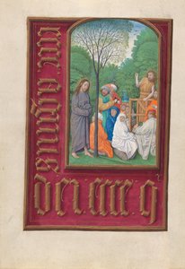 Hours of Dronning Isabella den Katolik, Dronning af Spanien: Fol. 169v, Johannes Døberen, ca. 1500. af Master of the First Prayerbook of Maximillian