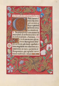 Dronning Isabella den katolske, dronning af Spaniens åbningstider: Fol. 172r, ca. 1500. af Master of the First Prayerbook of Maximillian