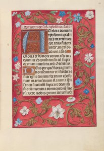 Dronning Isabella den katolske, dronning af Spaniens åbningstider: Fol. 180r, ca. 1500. af Master of the First Prayerbook of Maximillian