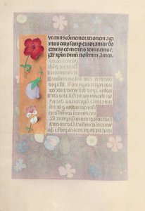Dronning Isabella den katolske, dronning af Spaniens åbningstider: Fol. 186v, ca. 1500. af Master of the First Prayerbook of Maximillian