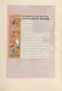 Hours of Dronning Isabella den Katolik, Dronning af Spanien: Fol. 190v, ca. 1500. af Master of the First Prayerbook of Maximillian