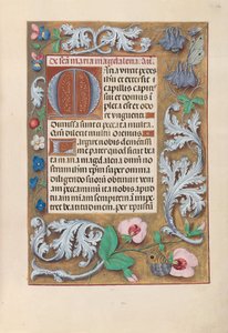 Dronning Isabella den Katolskes timer, dronning af Spanien:  Fol. 194r af Master of the First Prayerbook of Maximillian