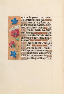 Dronning Isabella den katolske, dronning af Spaniens åbningstider: Fol. 214v, ca. 1500. af Master of the First Prayerbook of Maximillian