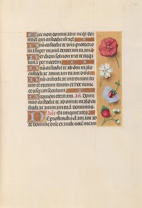 Hours of Dronning Isabella den Katolik, Dronning af Spanien: Fol. 222r, ca. 1500. af Master of the First Prayerbook of Maximillian