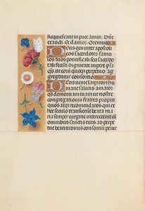 Hours of Dronning Isabella den Katolik, Dronning af Spanien: Fol. 225v, ca. 1500. af Master of the First Prayerbook of Maximillian