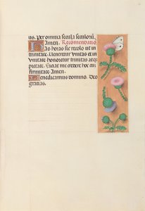 Hours of Dronning Isabella den Katolik, Dronning af Spanien: Fol. 23r, c. 1500. af Master of the First Prayerbook of Maximillian