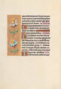 Hours of Dronning Isabella den Katolik, Dronning af Spanien: Fol. 40v, ca. 1500. af Master of the First Prayerbook of Maximillian