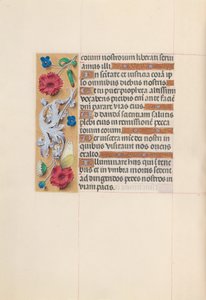 Dronning Isabella den Katolskes timer, dronning af Spanien:  Fol. 59v af Master of the First Prayerbook of Maximillian
