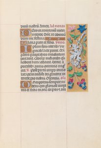 Hours of Dronning Isabella den Katolik, Dronning af Spanien: Fol. 84r, ca. 1500. af Master of the First Prayerbook of Maximillian