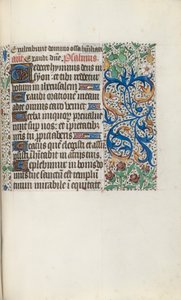 Tidebog (brug af Rouen): fol. 136r af Master of the Geneva Latini