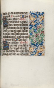 Timebog Brug af Rouen: fol. 101r, ca. 1470. af Master of the Geneva Latini