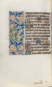 Timebog Brug af Rouen: fol. 101v, ca. 1470. af Master of the Geneva Latini