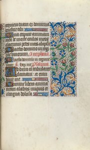 Timebog Brug af Rouen: fol. 104r, ca. 1470. af Master of the Geneva Latini