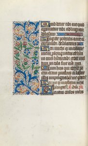 Timebog Brug af Rouen: fol. 104v, ca. 1470. af Master of the Geneva Latini