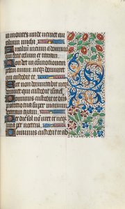 Timebog Brug af Rouen: fol. 105r, ca. 1470.