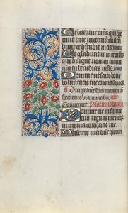 Timebog Brug af Rouen: fol. 111v, ca. 1470. af Master of the Geneva Latini