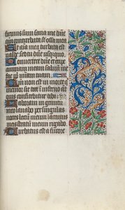 Timebog Brug af Rouen: fol. 112r, ca. 1470. af Master of the Geneva Latini