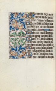 Timebog Brug af Rouen: fol. 117v, ca. 1470.
