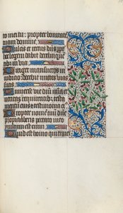 Timebog Brug af Rouen: fol. 119r, ca. 1470. af Master of the Geneva Latini