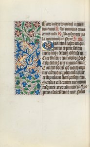 Timebog Brug af Rouen: fol. 122v, ca. 1470. af Master of the Geneva Latini
