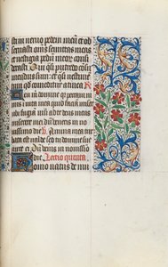 Timebog Brug af Rouen: fol. 123r, ca. 1470. af Master of the Geneva Latini