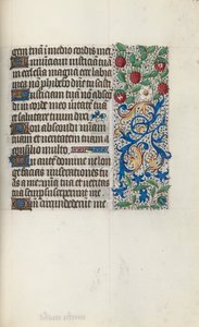 Timebog Brug af Rouen: fol. 126r, ca. 1470.