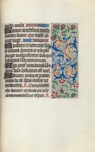 Timebog Brug af Rouen: fol. 127r, ca. 1470. af Master of the Geneva Latini