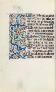 Timebog Brug af Rouen: fol. 128v, ca. 1470. af Master of the Geneva Latini