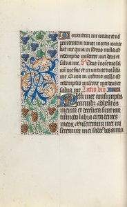 Timebog Brug af Rouen: fol. 131v, ca. 1470. af Master of the Geneva Latini