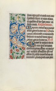 Timebog Brug af Rouen: fol. 132v, ca. 1470. af Master of the Geneva Latini