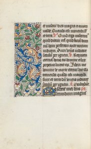 Timebog Brug af Rouen: fol. 133v, ca. 1470. af Master of the Geneva Latini