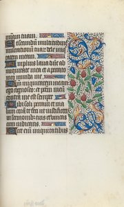 Timebog Brug af Rouen: fol. 134r, ca. 1470. af Master of the Geneva Latini