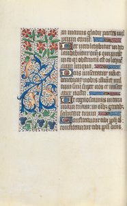 Timebog Brug af Rouen: fol. 138v, ca. 1470. af Master of the Geneva Latini
