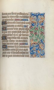 Timebog Brug af Rouen: fol. 140r, ca. 1470. af Master of the Geneva Latini