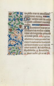 Timebog Brug af Rouen: fol. 144v, ca. 1470. af Master of the Geneva Latini