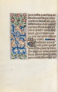 Timebog Brug af Rouen: fol. 147v, ca. 1470. af Master of the Geneva Latini
