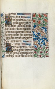 Timebog Brug af Rouen: fol. 150r, ca. 1470. af Master of the Geneva Latini