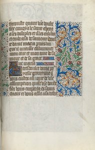 Timebog Brug af Rouen: fol. 151r, ca. 1470. af Master of the Geneva Latini