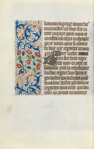 Timebog Brug af Rouen: fol. 152v, ca. 1470. af Master of the Geneva Latini