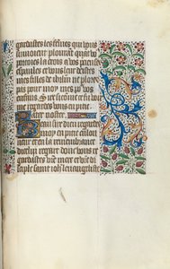 Timebog Brug af Rouen: fol. 154a, ca. 1470. af Master of the Geneva Latini