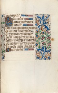 Timebog Brug af Rouen: fol. 154r, ca. 1470. af Master of the Geneva Latini
