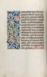 Timebog Brug af Rouen: fol. 17v, ca. 1470. af Master of the Geneva Latini